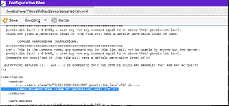 Administrator Code Example