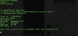Mac Telnet Client Established