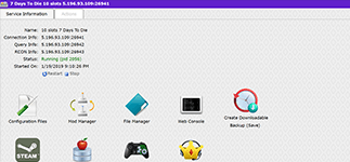 TCAdmin Control Panel